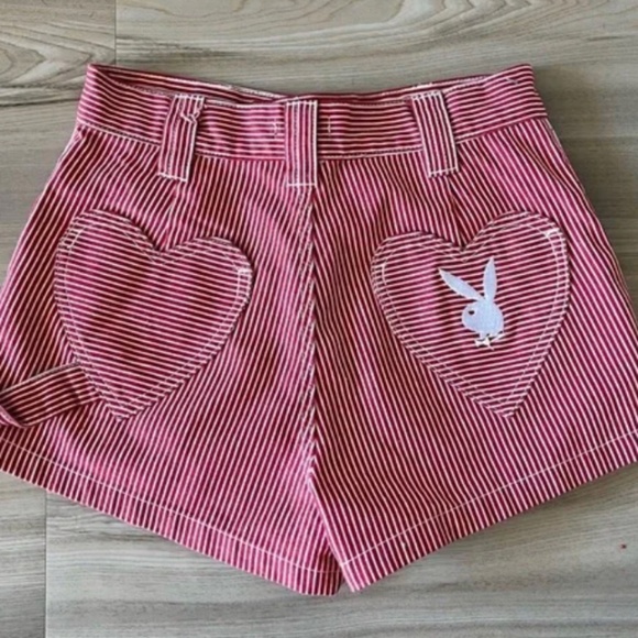 PLAYBOY Pants - Playboy shorts with heart pockets❤️ size 23
